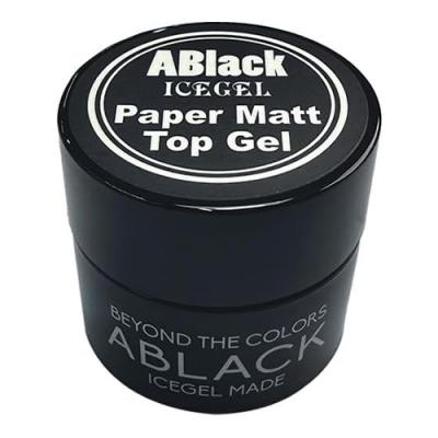 ICEGEL(アイスジェル) A BLACK ペーパーマットトップジェル