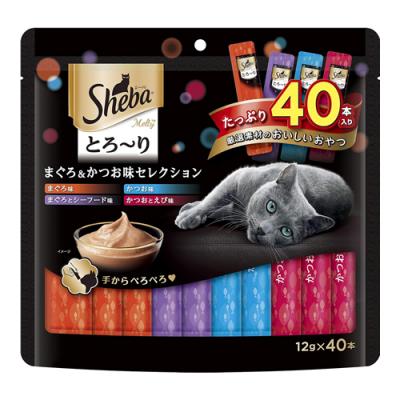 シーバ(Sheba) とろ〜りメルティ まぐろ&かつお味セレクション