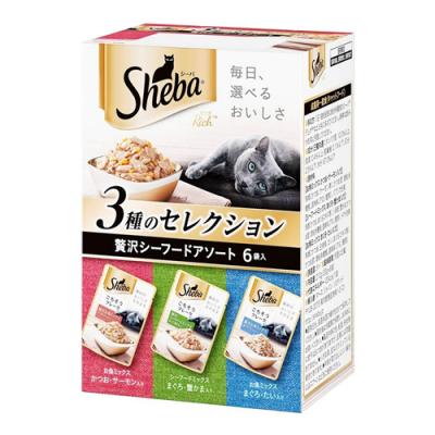 シーバ(Sheba) リッチ 3種のセレクション シーフードアソート