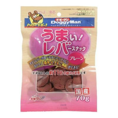 ドギーマン うまい!レバースナック プレーン