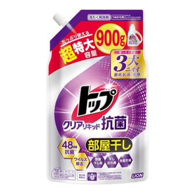 トップ クリアリキッド抗菌 部屋干し 液体 洗濯洗剤