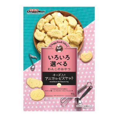 ドギーマン 犬用おやつ ドギースナックバリュー チーズ入りアニマルビスケット