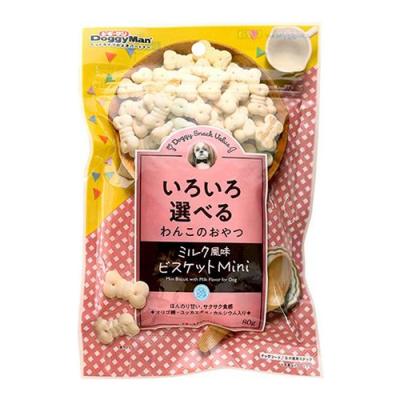 ドギーマン 犬用おやつ ドギースナックバリュー ミルク風味ビスケットMini