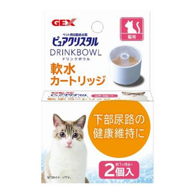 GEX ピュアクリスタル 軟水カートリッジ 猫用