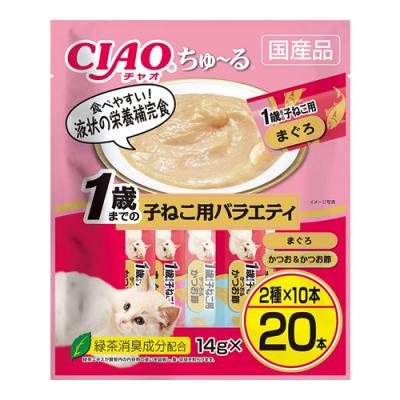 いなば CIAOちゅ〜る(チャオちゅーる) 1歳までの子ねこ用バラエティ