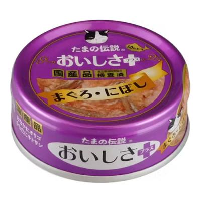 猫缶 たまの伝説 おいしさプラス まぐろ・にぼし