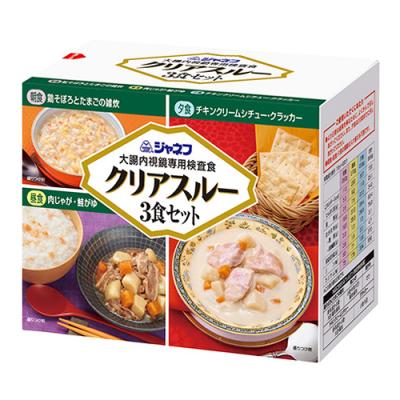 ジャネフ 大腸内視鏡専用検査食 クリアスルー