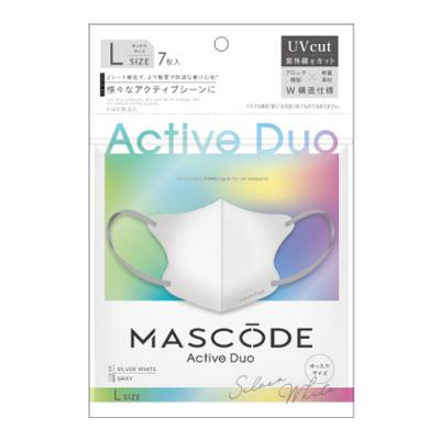 MASCODE マスコード 3Dマスク アクティブデュオ AD L