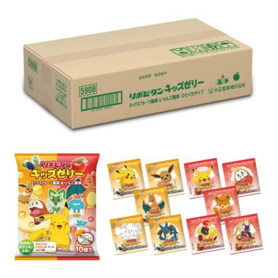 リポビタンキッズゼリー ひとくちタイプ ミックスフルーツ風味&りんご風味