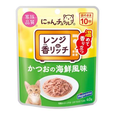 にゃんチュラル レンジde香リッチ かつおの海鮮風味
