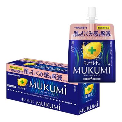 ポッカサッポロ キレートレモンMUKUMIゼリー