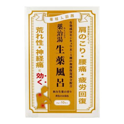 ヘルス薬用入浴剤 薬治湯(やくじとう) 生薬風呂 和み生薬の香り