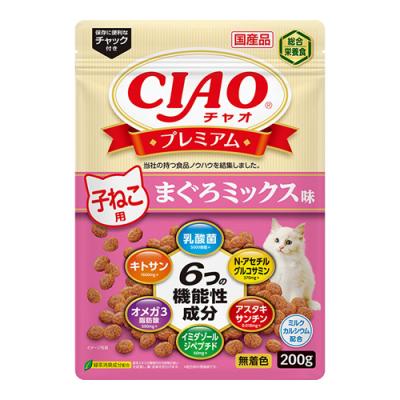 いなば CIAO(チャオ)プレミアム 子ねこ用 まぐろミックス味