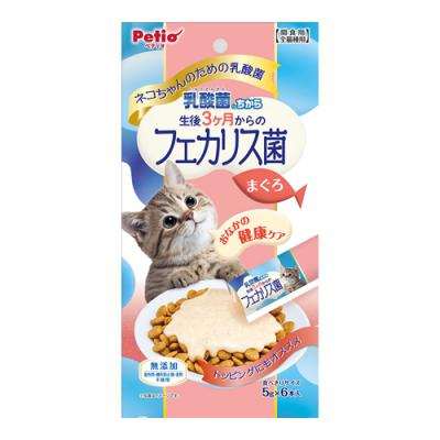 ネコちゃんの乳酸菌のちから 生後3ヶ月からのフェカリス菌 まぐろ