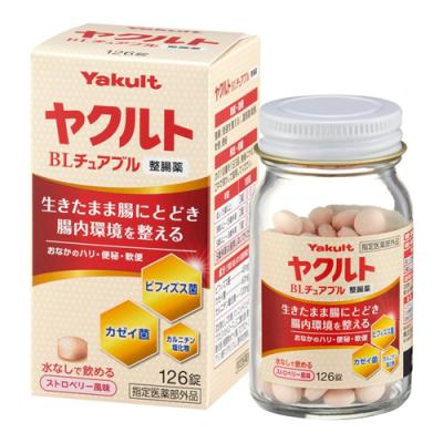 ヤクルトBLチュアブル整腸薬 ストロベリー風味