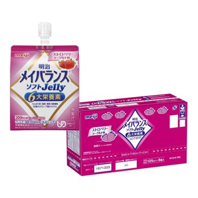 明治 メイバランス ソフトJelly ストロベリーヨーグルト味