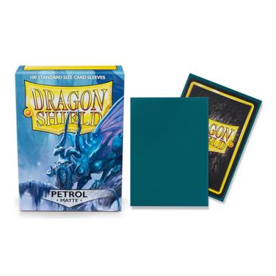 ドラゴンシールド マットカードスリーブ スタンダード AT-11020 ペトロール