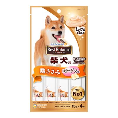 ベストバランスおやつ 柴犬用 鶏ささみ コラーゲン入り