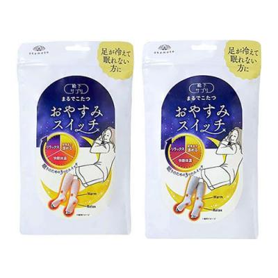 靴下サプリ まるでこたつ おやすみスイッチ 22～25cm