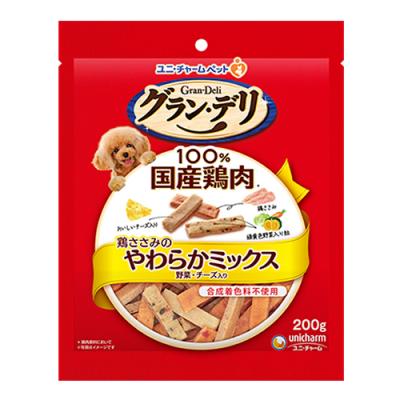 グラン・デリ おやつ 鶏ささみのやわらかミックス野菜・チーズ入り