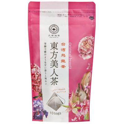 久順銘茶 東方美人茶 台湾烏龍茶 茶葉が開くリーフティーバッグ