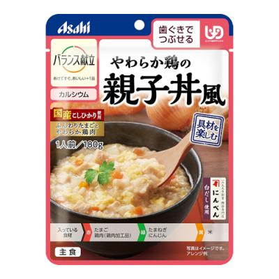 バランス献立 やわらか鶏の親子丼風