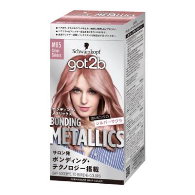 シュワルツコフ got2b(ゴットゥービー) ボンディング・メタリックス ヘアカラー M05  シルバーサクラ