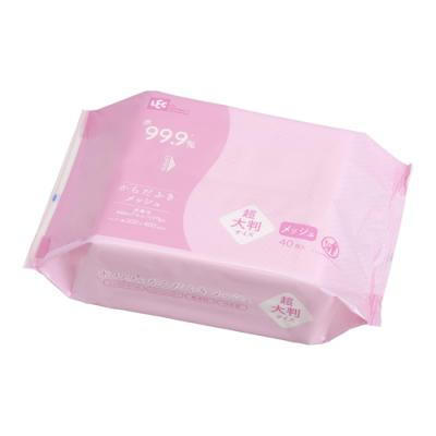 レック(LEC) 純水99.9% 大人用 からだふき メッシュタイプ 超大判サイズ