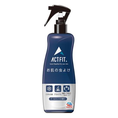 アース お肌の虫よけ はだまも ACT FIT ミスト クールミントの香り