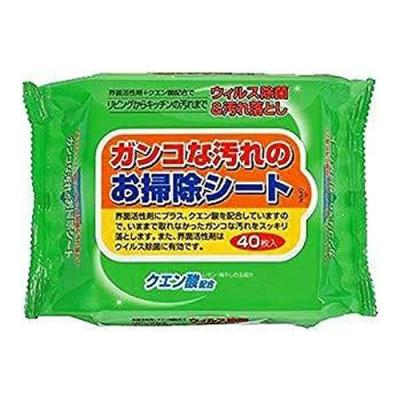 ガンコな汚れのお掃除シート