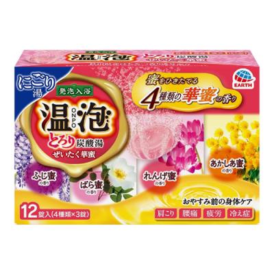  温泡(ONPO)入浴剤 とろり炭酸湯ぜいたく華蜜