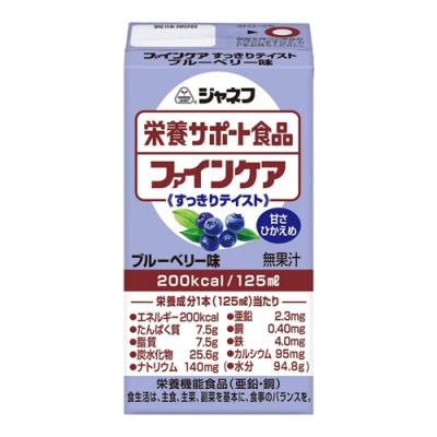 キューピー ジャネフ 栄養サポート食品 ファインケア すっきりテイスト ブルーベリー風味