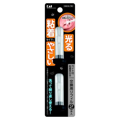 貝印 ライト付粘着耳かき交換用リフィル
