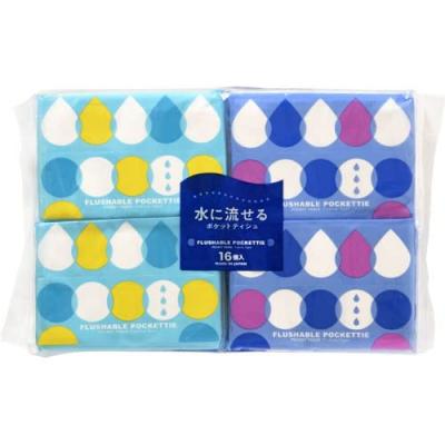 ダイレイ 水に流せるティシュ ポケッティ