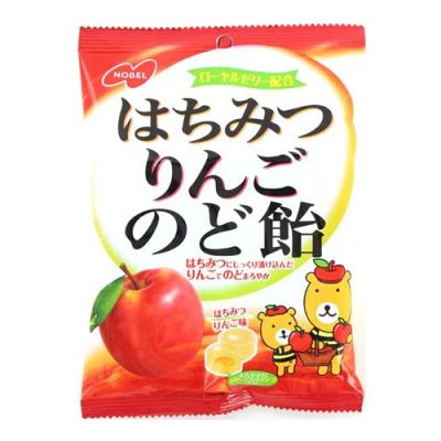ノーベル製菓 はちみつりんごのど飴