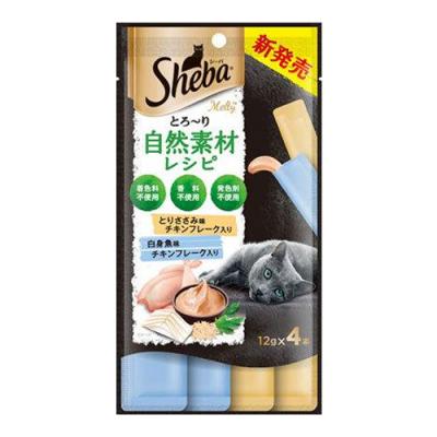 シーバ とろ～り メルティ 自然素材レシピ とりささみ味と白身魚味セレクション