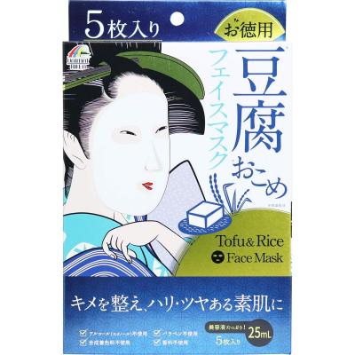 ユニマットリケン 豆腐とおこめのフェイスマスク