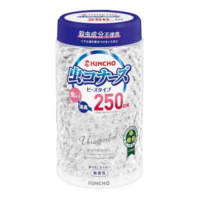 KINCHO 虫コナーズ ビーズ スリムタイプ 250日 無香性