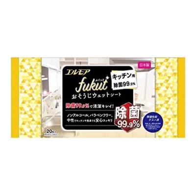 エルモア fukut おそうじウエットシート キッチン用 除菌99.9%