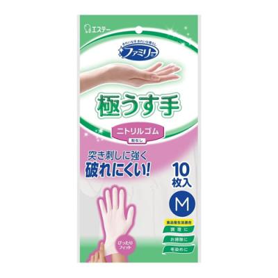エステー ファミリー ニトリルゴム 極うす手 M