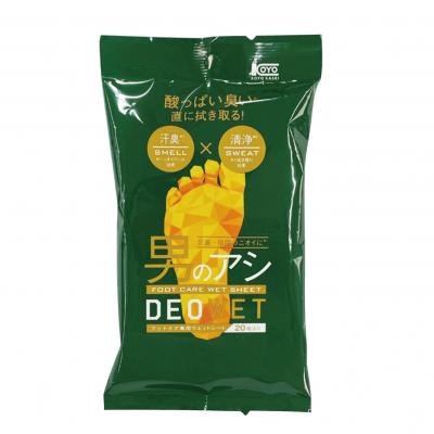 コーヨー化成 デオウエットフットケアシート