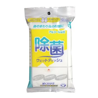 服部製紙 アルコール除菌ウェットティッシュ 大判サイズ