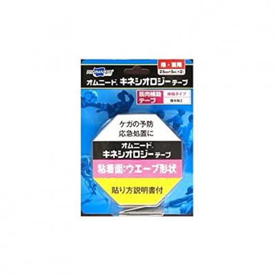 オムニードキネシオロジーテープ指・首用 25mm×5m