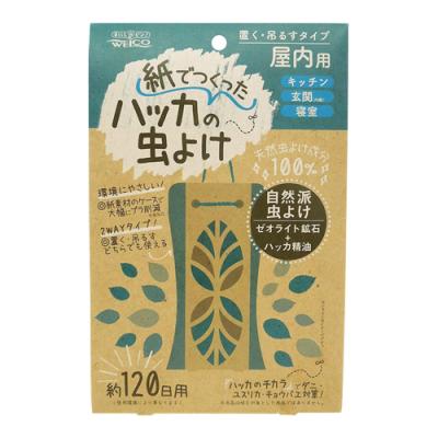 ウエ・ルコ (WELCO) 紙で作ったハッカの虫よけ 屋内用 