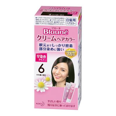 ブローネ クリームヘアカラー 6 やや濃い栗色
