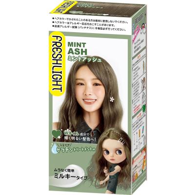 フレッシュライト ミルキーヘアカラーミントアッシュ