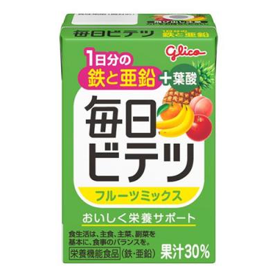 グリコ 毎日ビテツ フルーツミックス