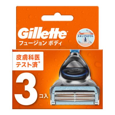 ジレット フュージョン ボディ 替刃