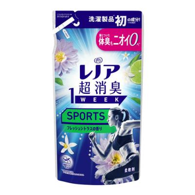 レノア超消臭1WEEK 柔軟剤 SPORTS フレッシュシトラスの香り
