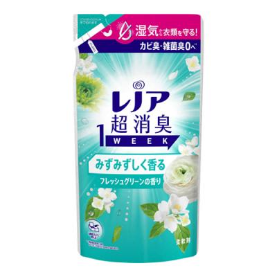 レノア超消臭1WEEK 柔軟剤 みずみずしく香るフレッシュグリーンの香り